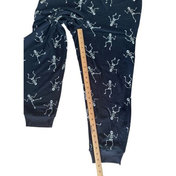 Jane & Delancey Women's Dancing Skeletons Pullover & Jogger Set Size XL Black - Picture 12 of 14
